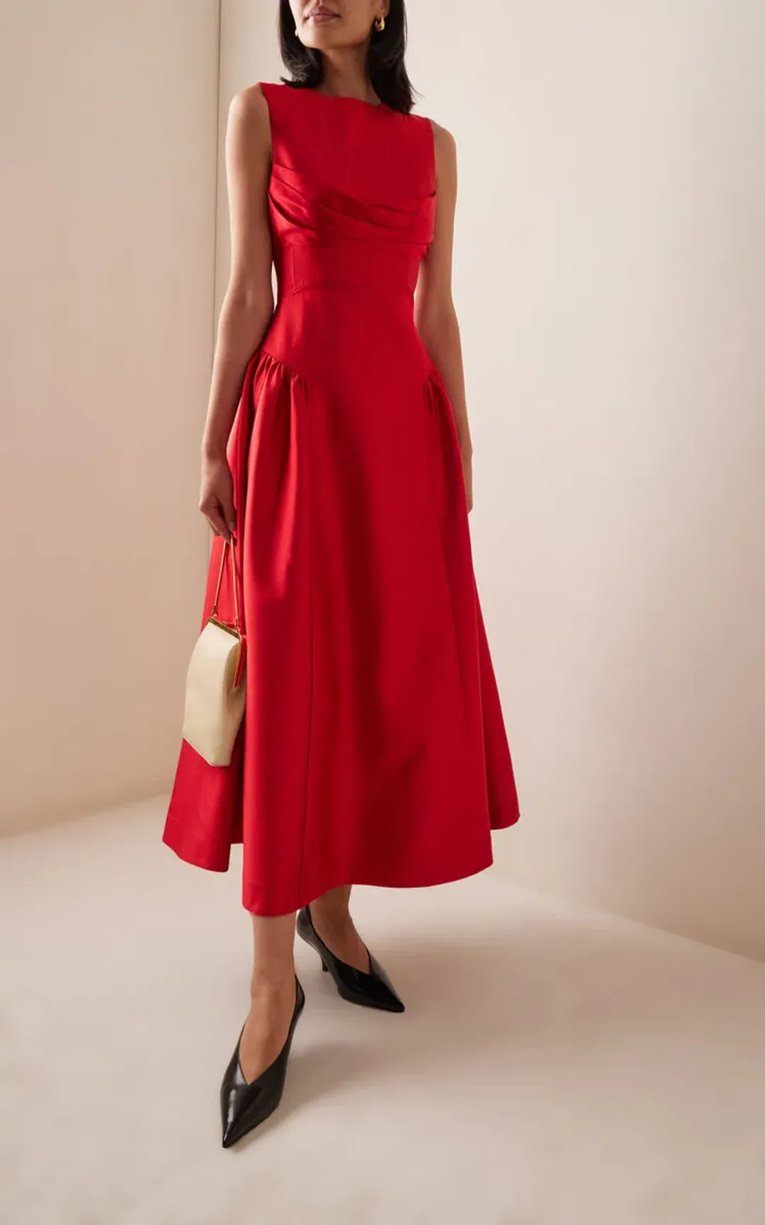 Rachel Gilbert Sawyer Dress Red Size 2/AU10 for rent on The Volte - main image