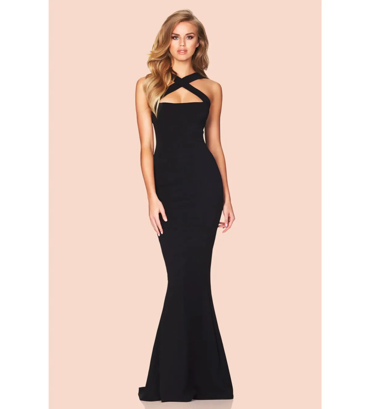 Nookie Viva 2 Way Gown in Black Size XS/AU6 - Image 2