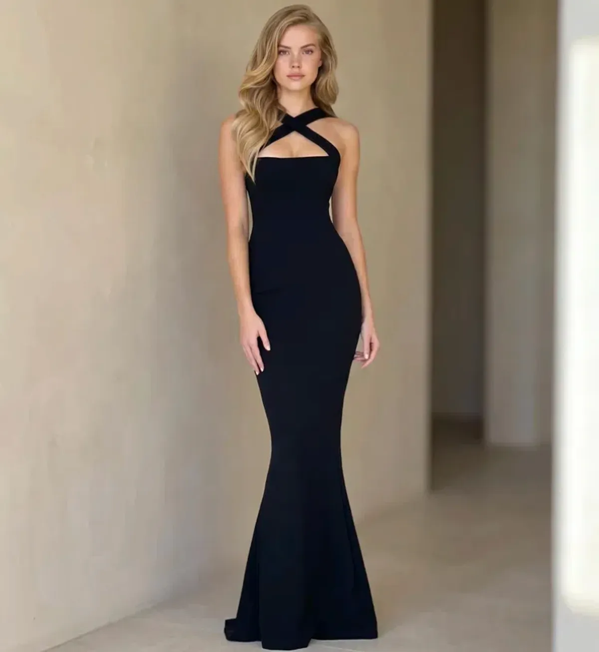 Nookie Viva 2 Way Gown in Black Size XS/AU6 - Image 1