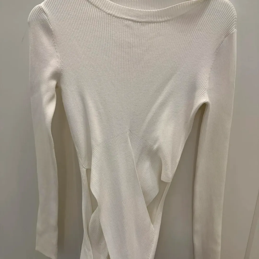 SIR Celina knit drape dress size S for rent on The Volte - main image