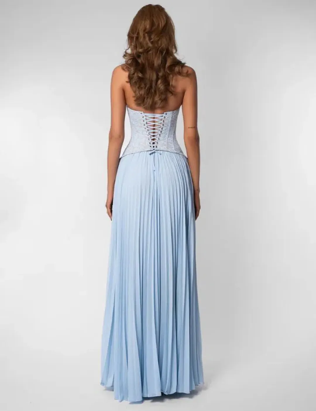 Fenity Gaia Dress in Blue Size XS/6 for rent on The Volte - main image