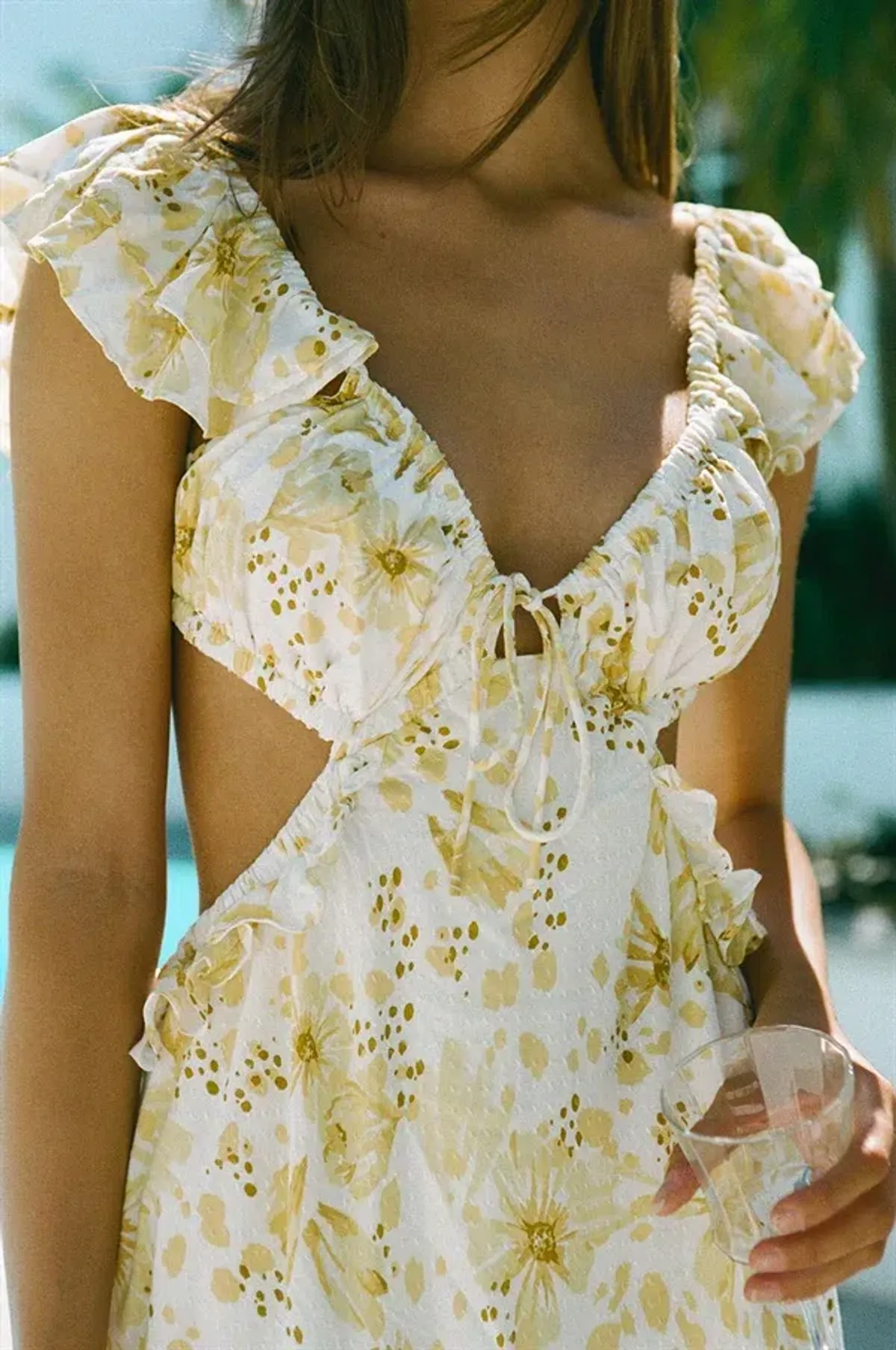 Sabo Skirt Archa Maxi Dress - Yellow - XS - Image 4