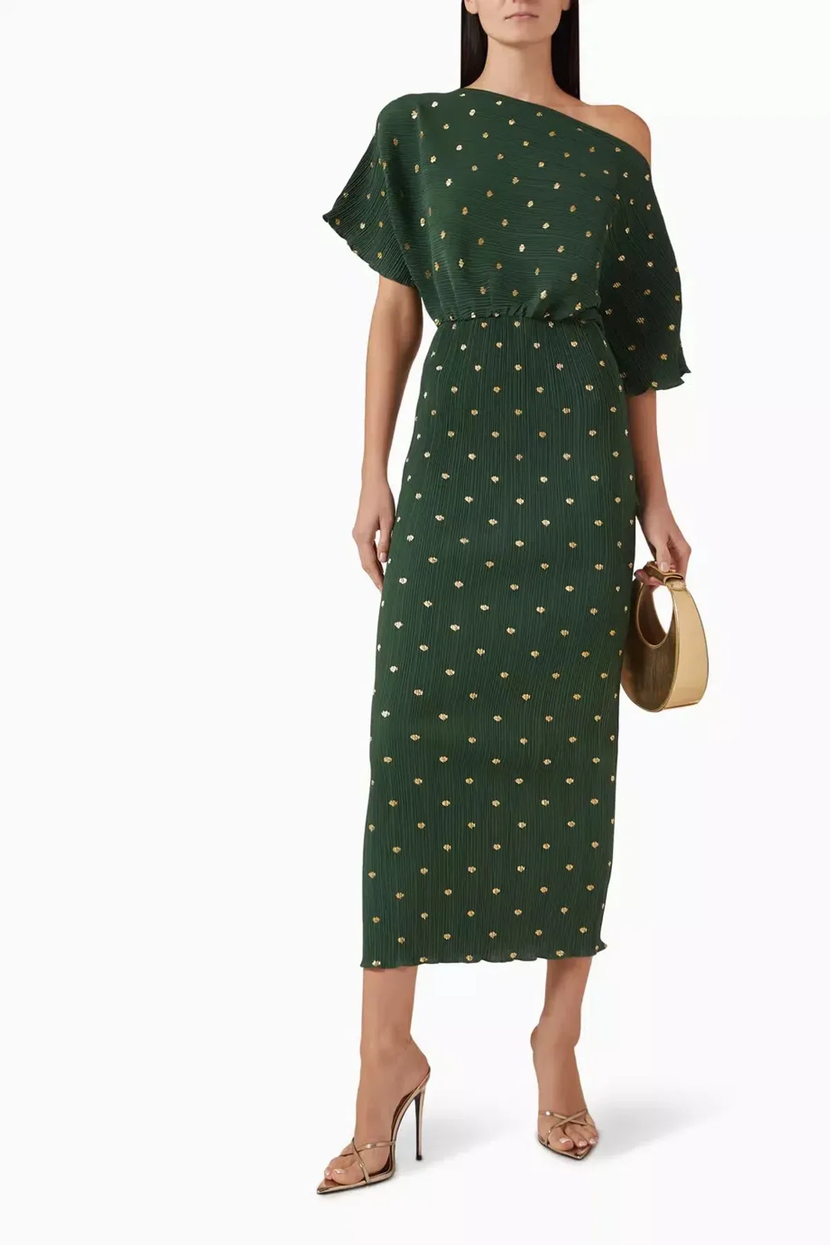 Never Fully Dressed Tilly Dress in Forest Green S / AU 8 - Image 1