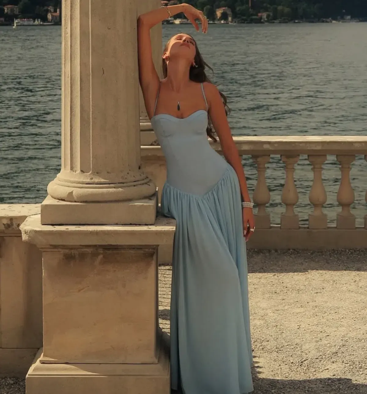 FENITY Amelia Dress Blue 6 - Image 1