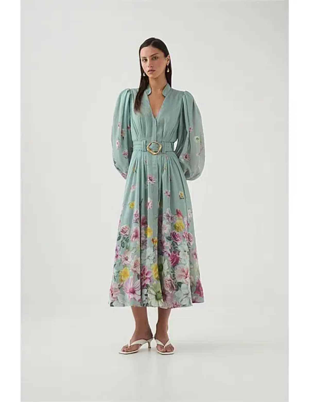 Aje Fleur Shirt Dress Size AU 10 - Image 4