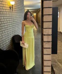 MANNING CARTELL DOUBLE TIME PLEAT DRESS in Pistachio AU 12 for rent on The Volte - image 6