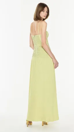 MANNING CARTELL DOUBLE TIME PLEAT DRESS in Pistachio AU 12 for rent on The Volte - image 2