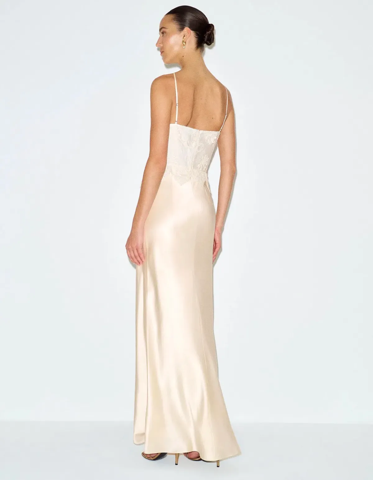 Reformation Jillian Silk Dress - Image 4