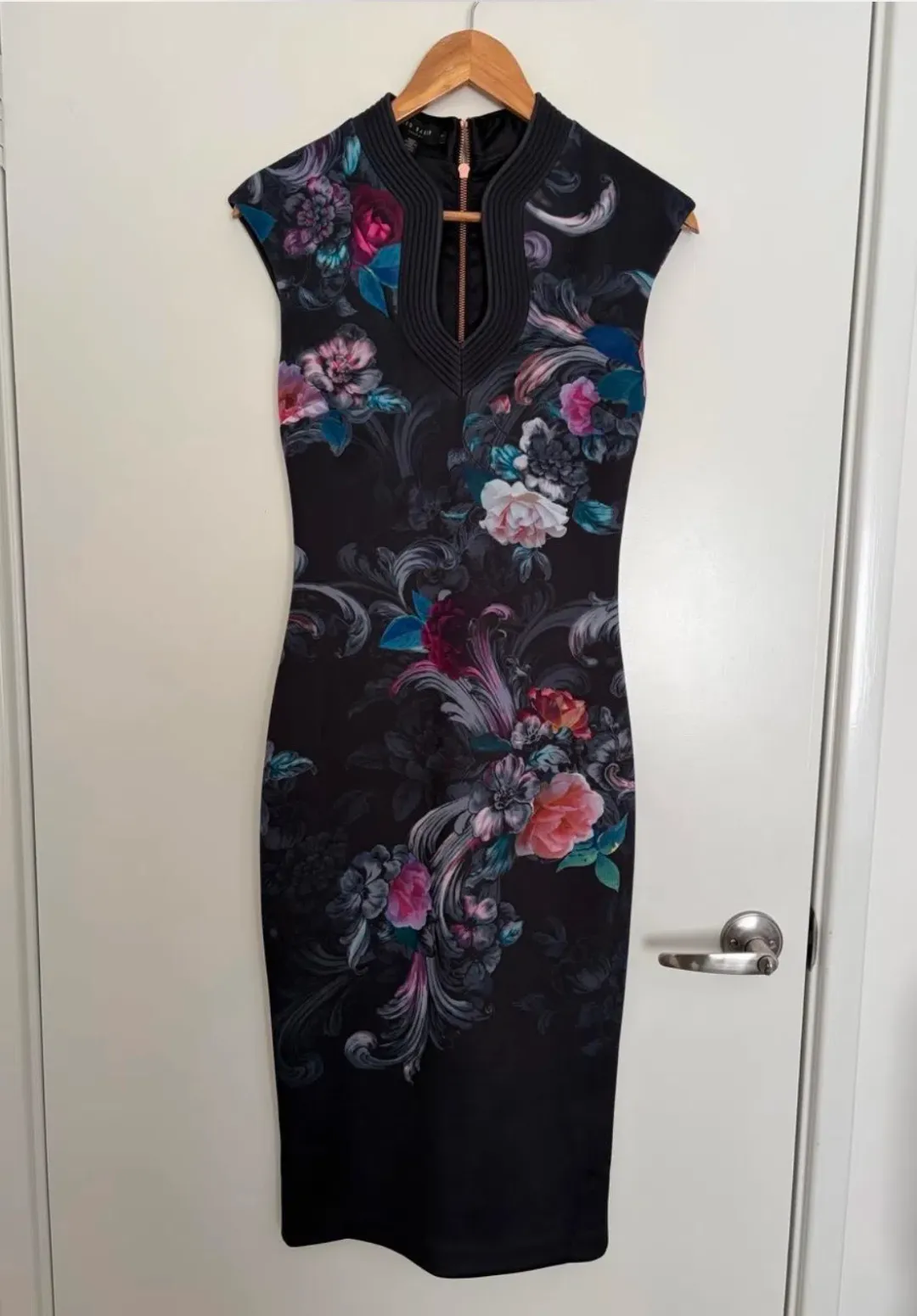 Ted Baker Acanthus Scroll Dress for rent on The Volte - main image