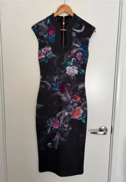 Ted Baker Acanthus Scroll Dress for rent on The Volte - image 2