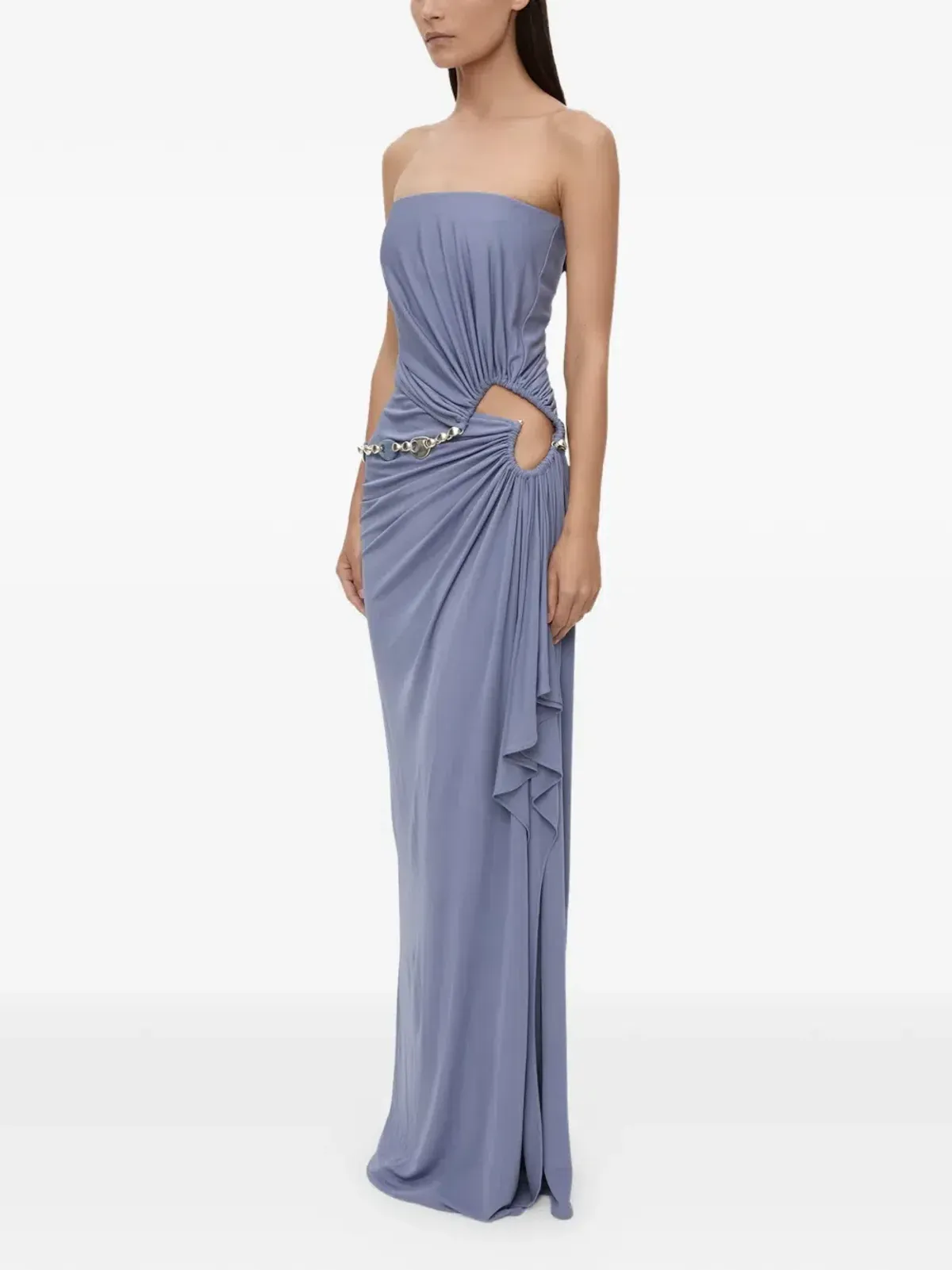 Christopher Esber Crystal Strapless Gown Size 8 - Image 2