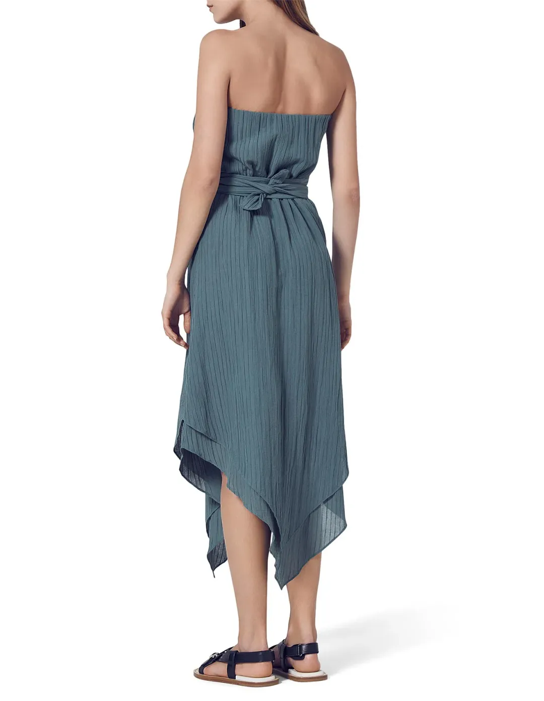 Viktoria & Woods Splendour Midi Dress Green Size 4 for rent on The Volte - main image