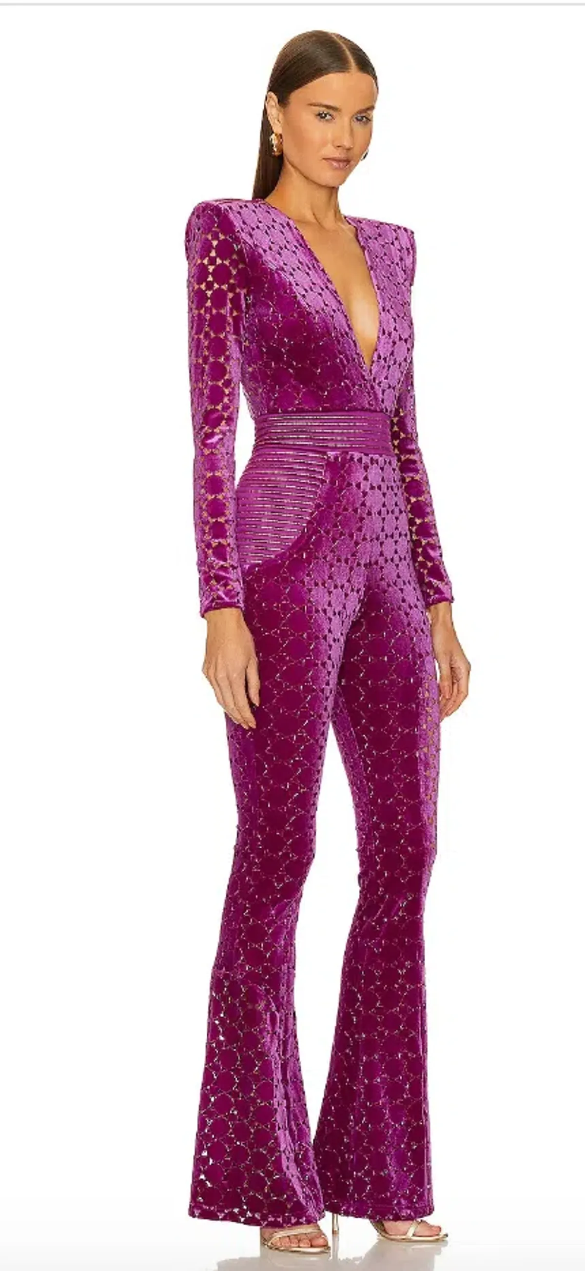 Zhivago Cavalier Jumpsuit - Magenta - Image 2