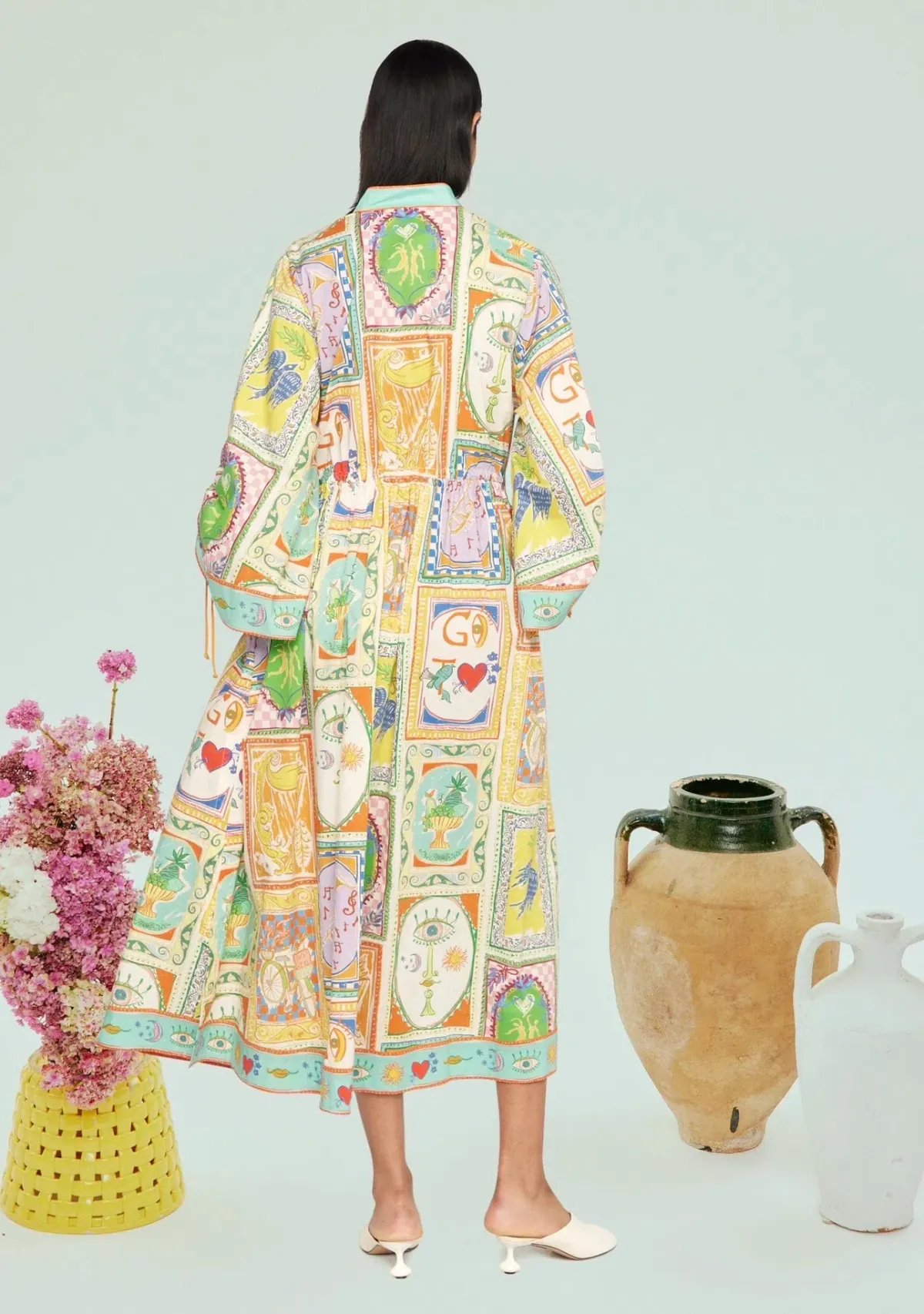 Alemais go to midi dress size 12 - Image 2