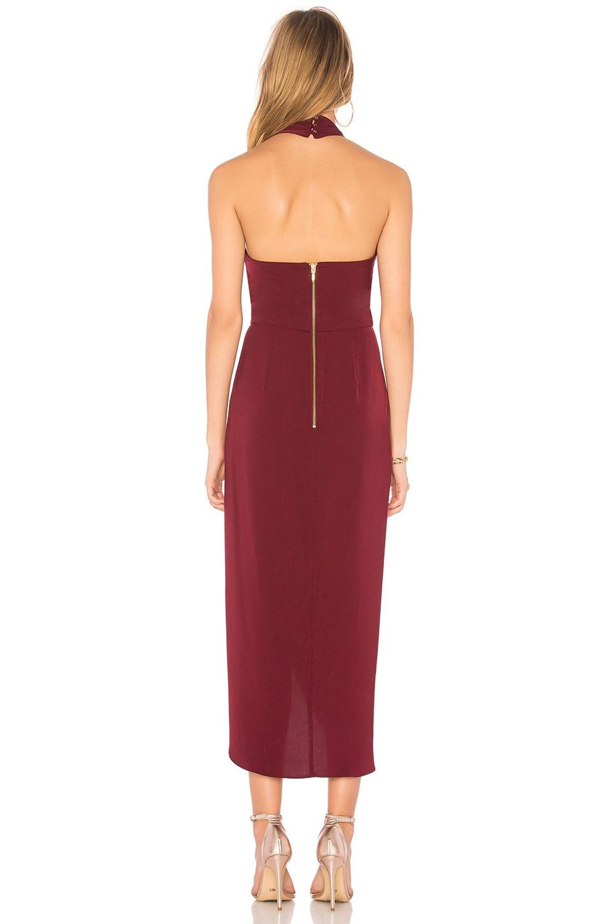 Shone Joy - Core Knot Draped Dress - Image 2