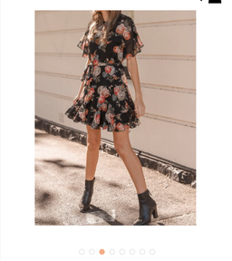 Rodeo Show Sicily mini dress size 14 for rent on The Volte - image 2