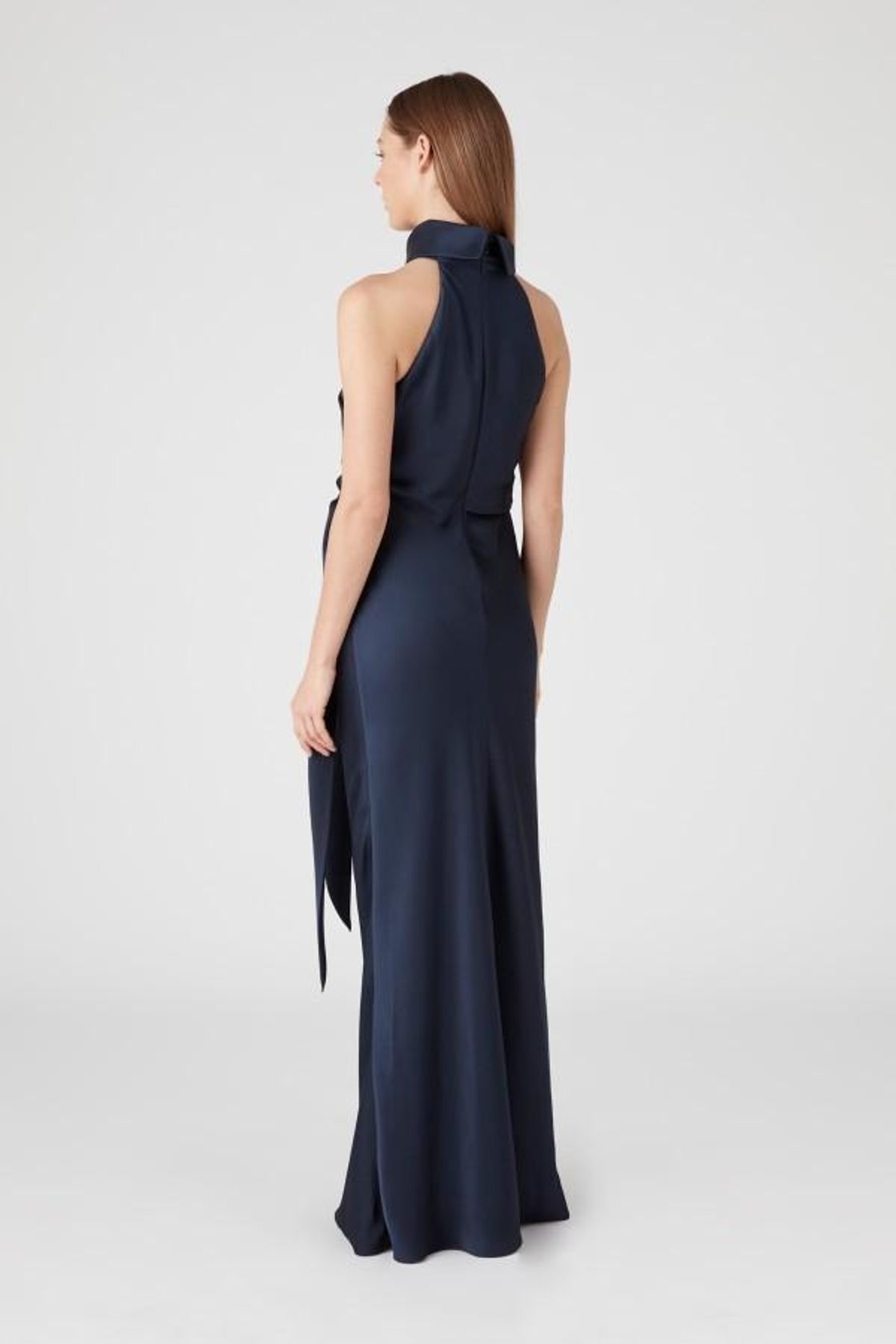 Camilla and Marc Antonelli Gown Navy Size 8 - Image 1