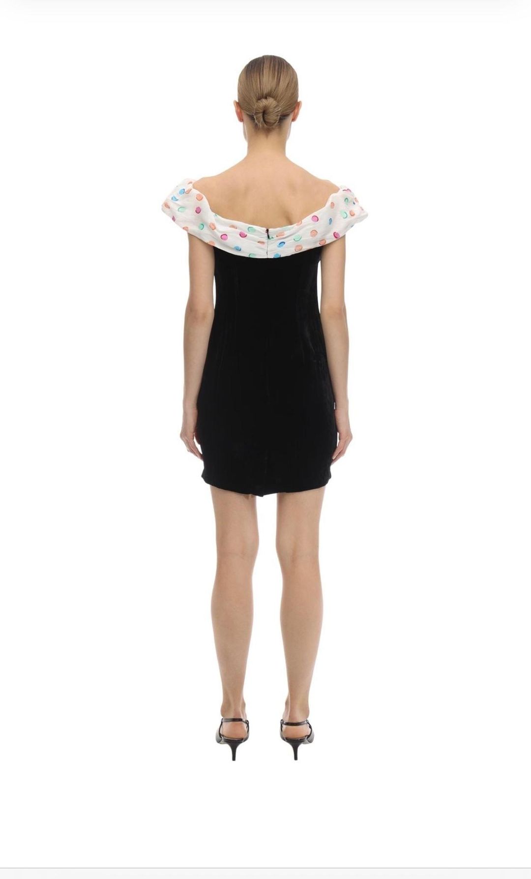 FLORENCE OFF-THE-SHOULDER VELVET DRESS for rent on The Volte - main image