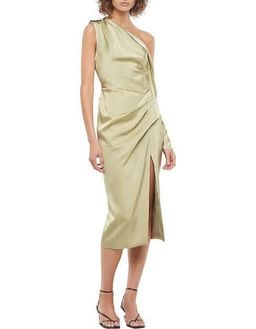 Manning Cartell Style Code Asymmetric Dress Green Size 8 for rent on The Volte - image 3