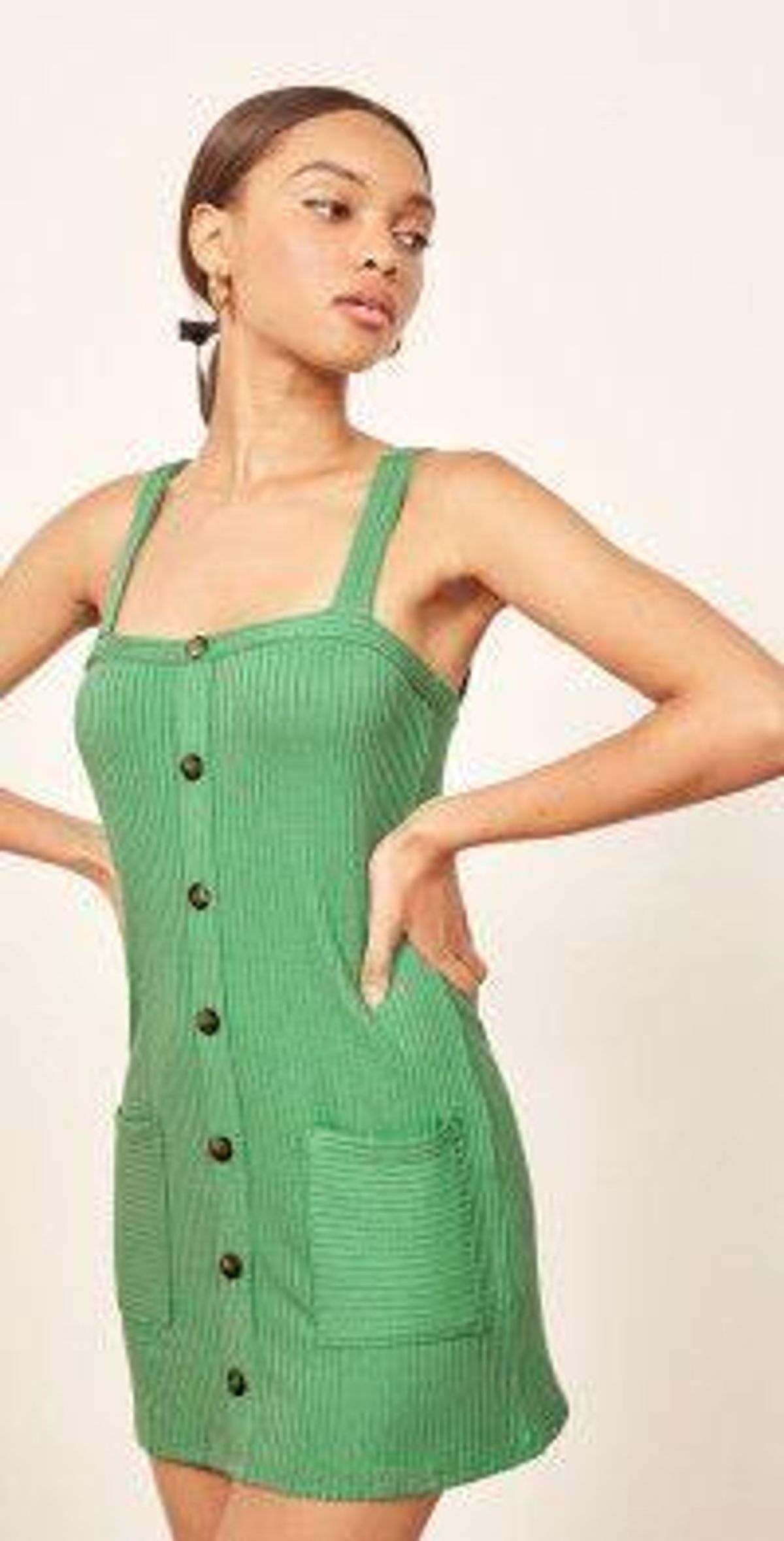 Reformation Kenny Dress Green Size AU 8 - Image 5