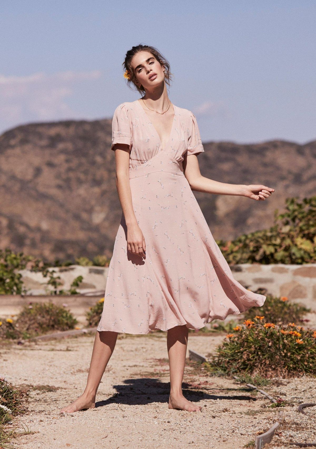 Auguste Clementine Bonne Midi Dress size 8 - Image 4