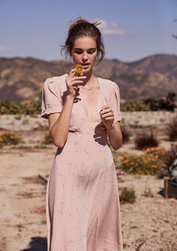 Auguste Clementine Bonne Midi Dress size 8 for rent on The Volte - image 3