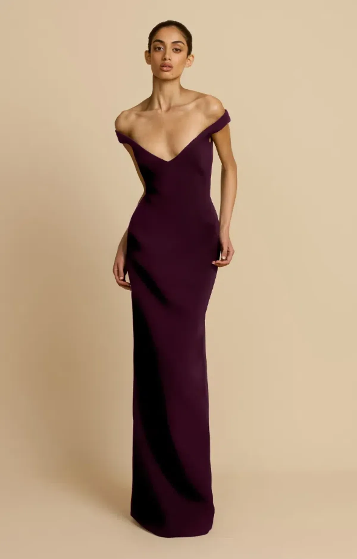 Arcina Ori ELLERY DRESS PLUM Size XL - Image 1
