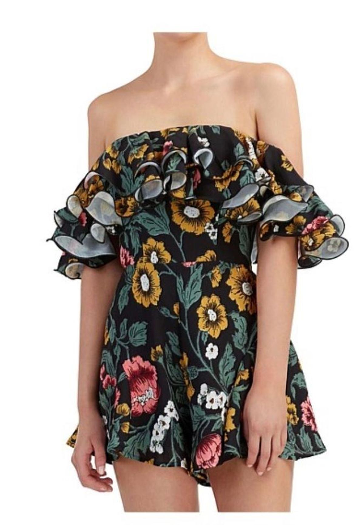 C/MEO Collective Immerse Playsuit Floral Size XS / AU 6 - Image 4