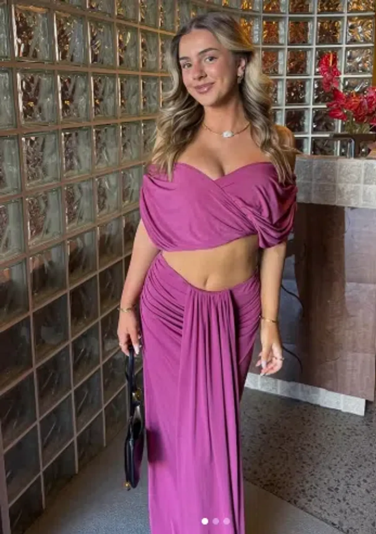 BENNI Celia Top and maxi skirt rose wine 8 - Image 1
