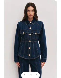 Aje Elodi Denim Set size 6 for rent on The Volte - image 2