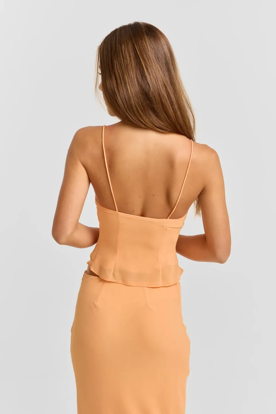 Sasha Therese Tangerine Set - Size Small/ 8 for rent on The Volte - main image