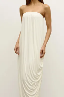 Bayse Callista Maxi Dress Ivory Size 10 / M for rent on The Volte - image 2