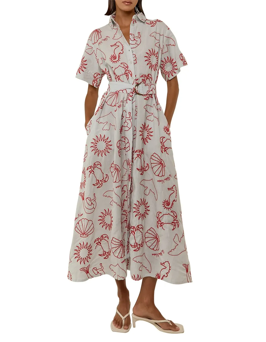 Palm Noosa Token Dress Size 14 AU Le Palm for rent on The Volte - main image