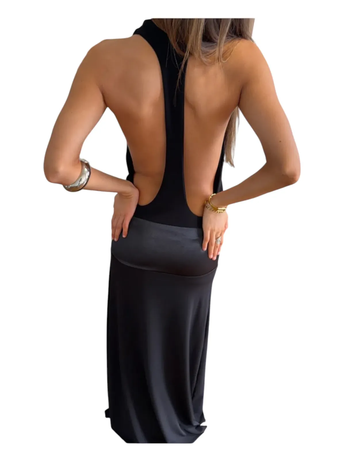 LaMarie Serena Maxi Dress Black Size XS/S- 6/8 - Image 4