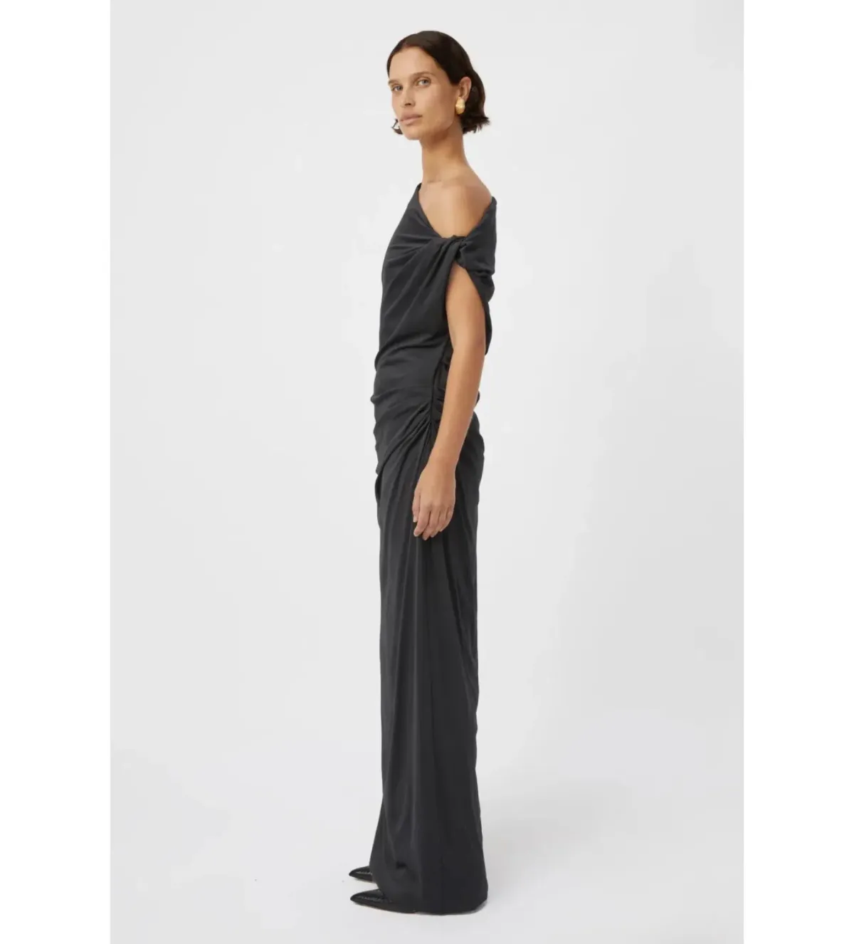 Camilla and Marc Annalise Maxi Dress in Charcoal Size 12 - Image 3