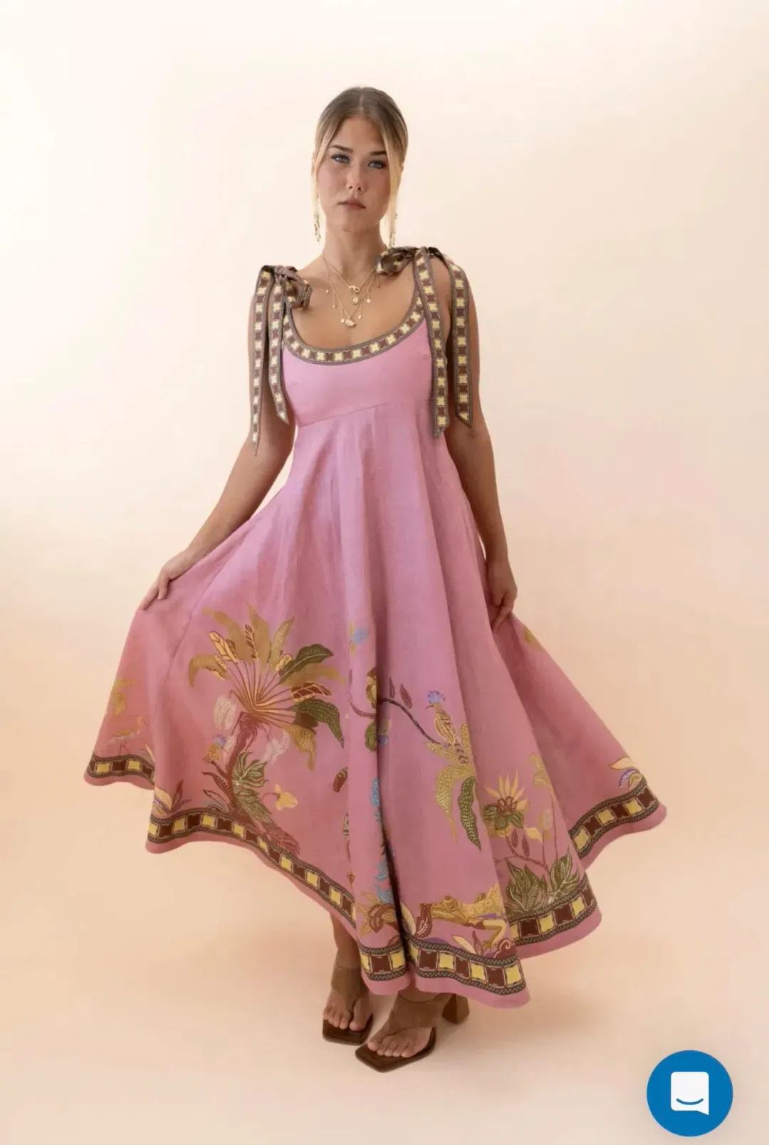 ALEMAIS ZURI BALLET SUNDRESS - SIZE 12 for rent on The Volte - main image