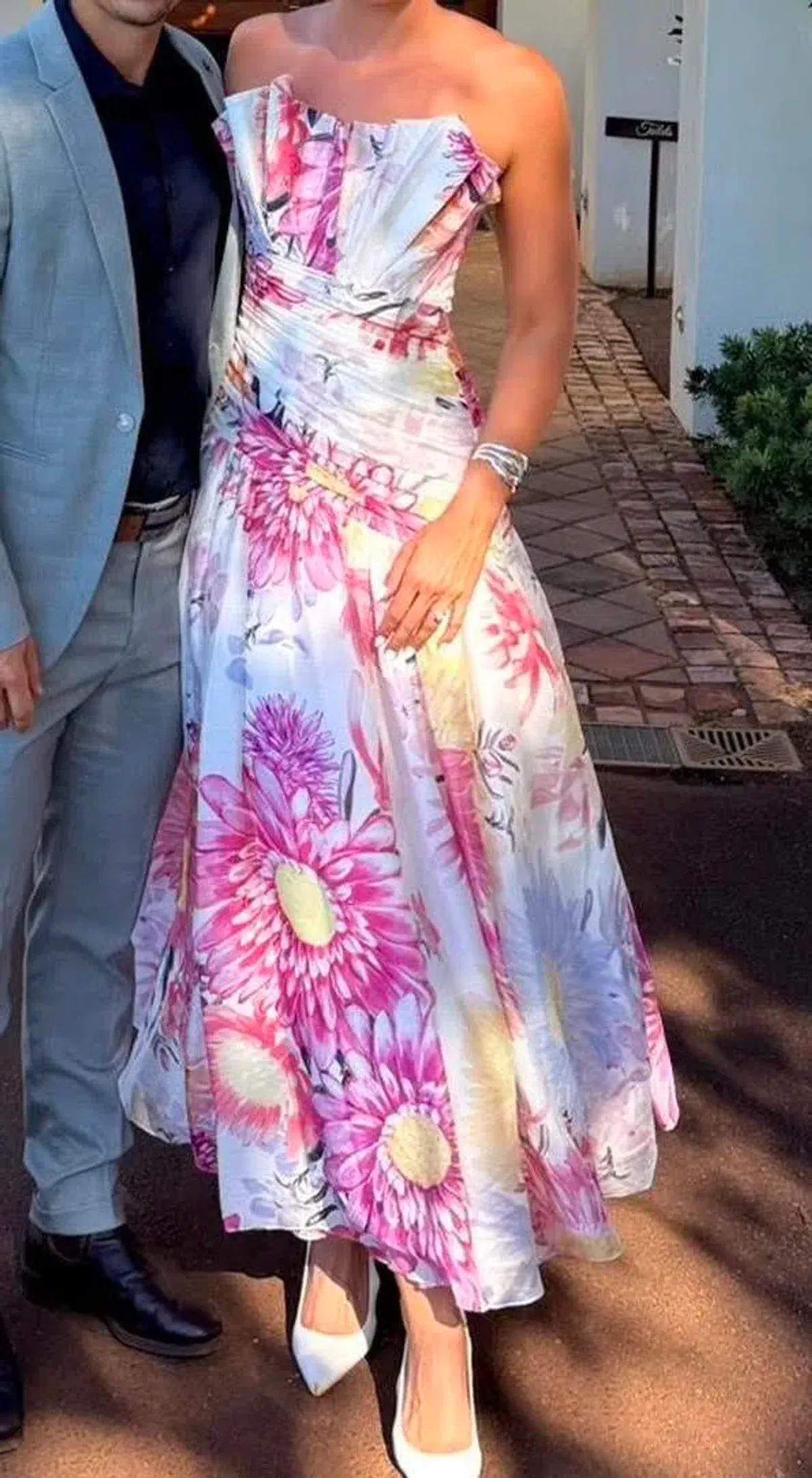 🌸New AJE Reflector Gown - Size 8 - Native Floral Pink - Sleeveless Formal Maxi Dress 🌸 - Image 7
