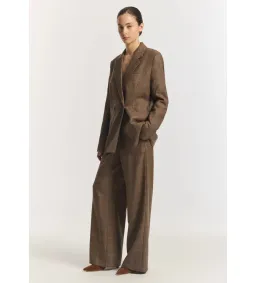Viktoria & Woods Academia Blazer & Clement Pant Set in Tapestry Check Size 8 for rent on The Volte - image 1