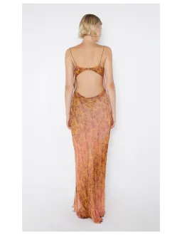 Bec and Bridge Fleur De Lis Maxi Dress Orange Size 10 for rent on The Volte - image 2