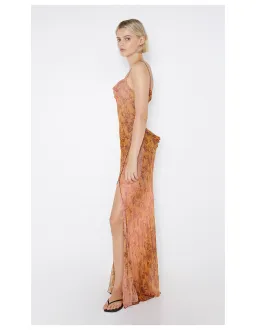 Bec and Bridge Fleur De Lis Maxi Dress Orange Size 10 for rent on The Volte - image 3