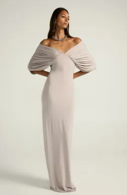 Ance Gria Neve Dress in Grey Size M/10 for rent on The Volte - image 1