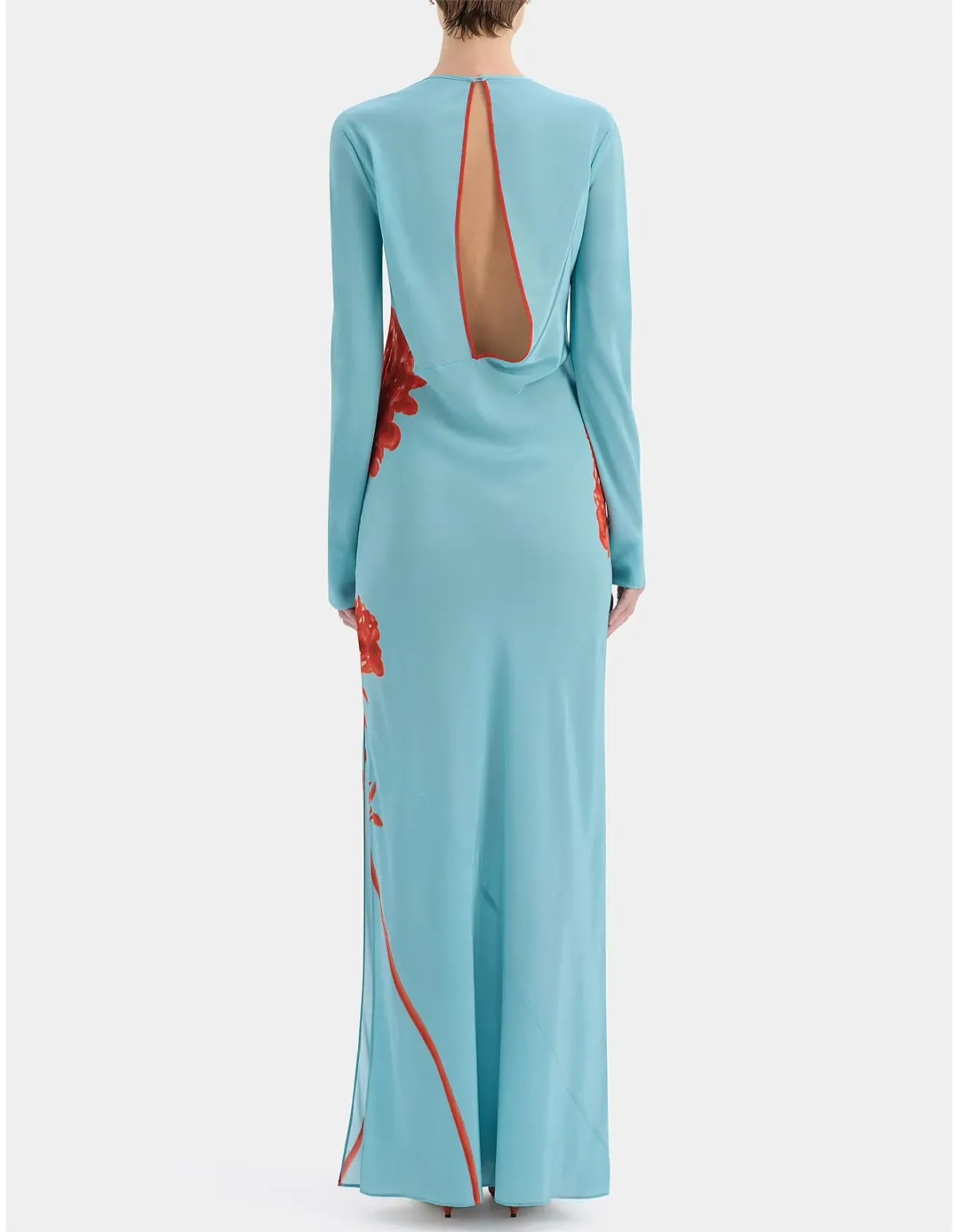 SIR Amelie Long Sleeve Maxi Dress Size 4 AU Flore - Image 2