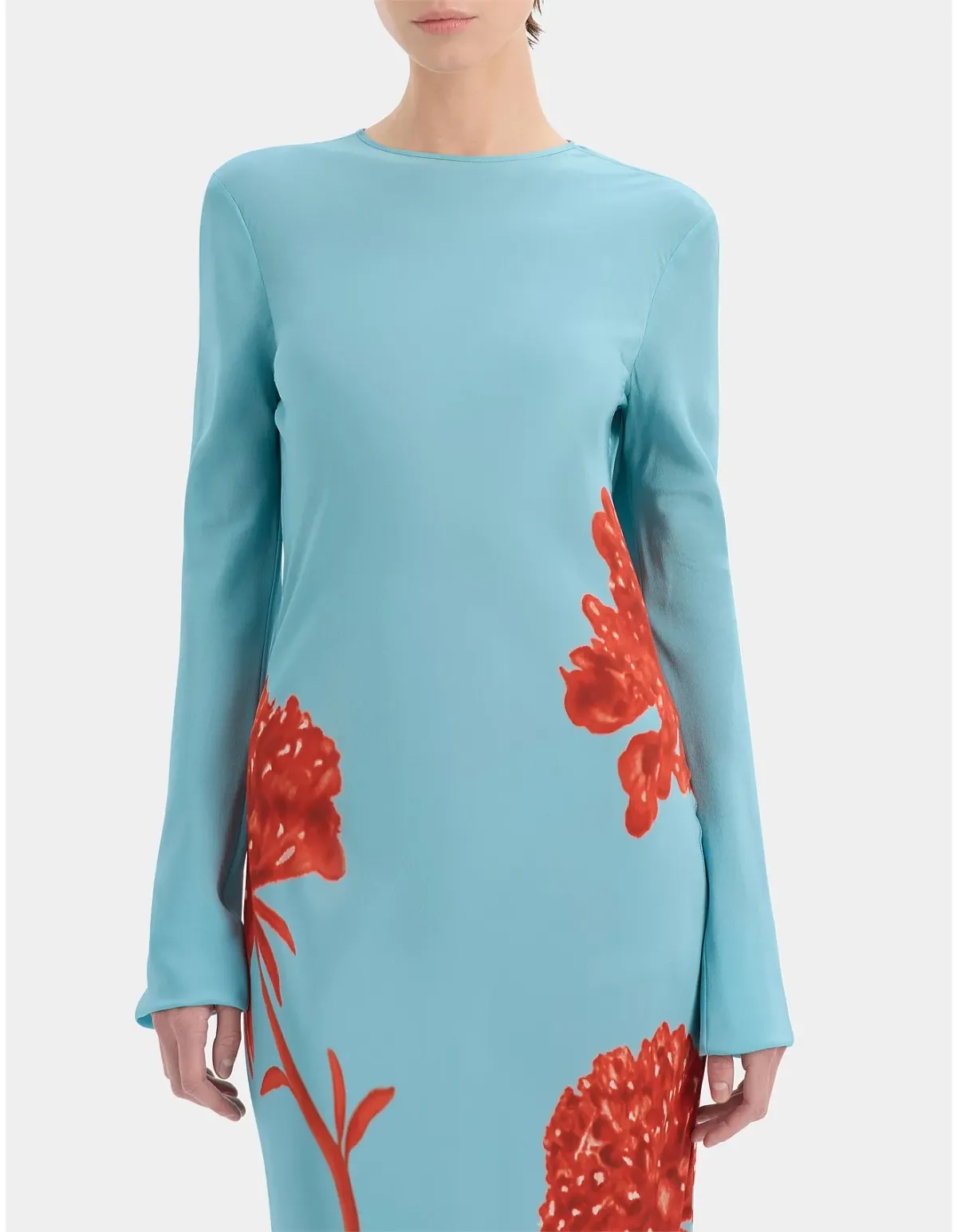 SIR Amelie Long Sleeve Maxi Dress Size 4 AU Flore - Image 5