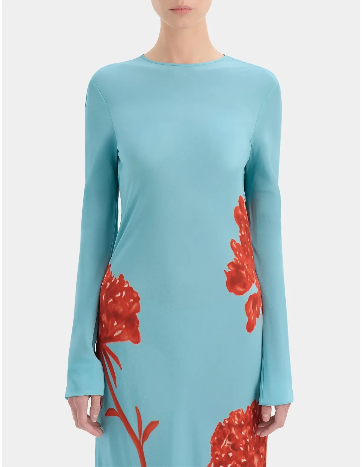 SIR Amelie Long Sleeve Maxi Dress Size 4 AU Flore - Image 4