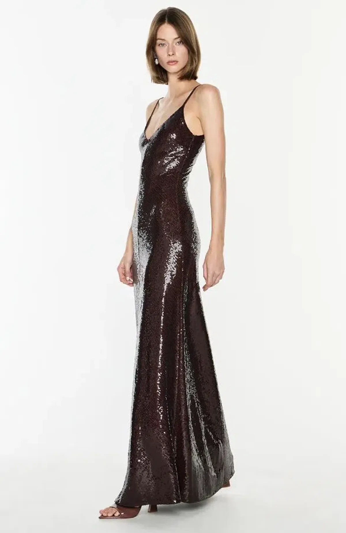 Manning Cartell Dream Maker Slip Dress in Espresso Size 12 - Image 3