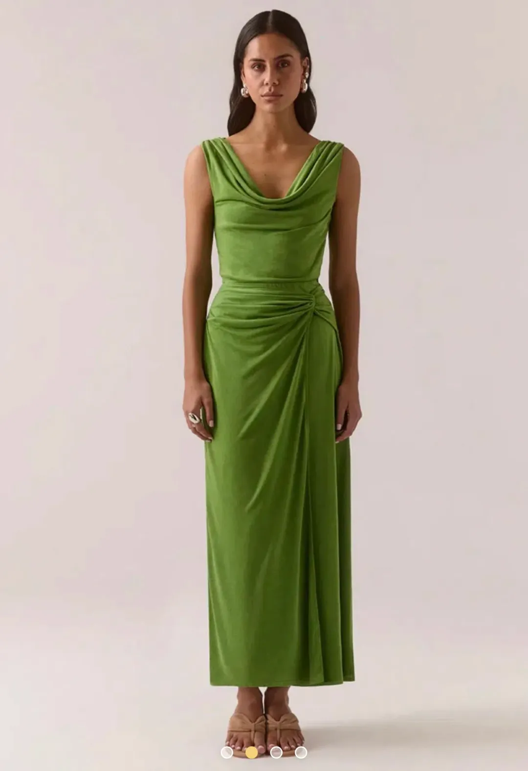 SOVERE STUDIO REYA DRESS NETTLE - SIZE 12 for rent on The Volte - main image