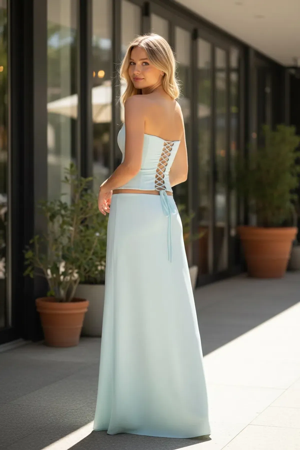 Sabelle Charlotte Corset Top and Maxi Skirt - Image 3