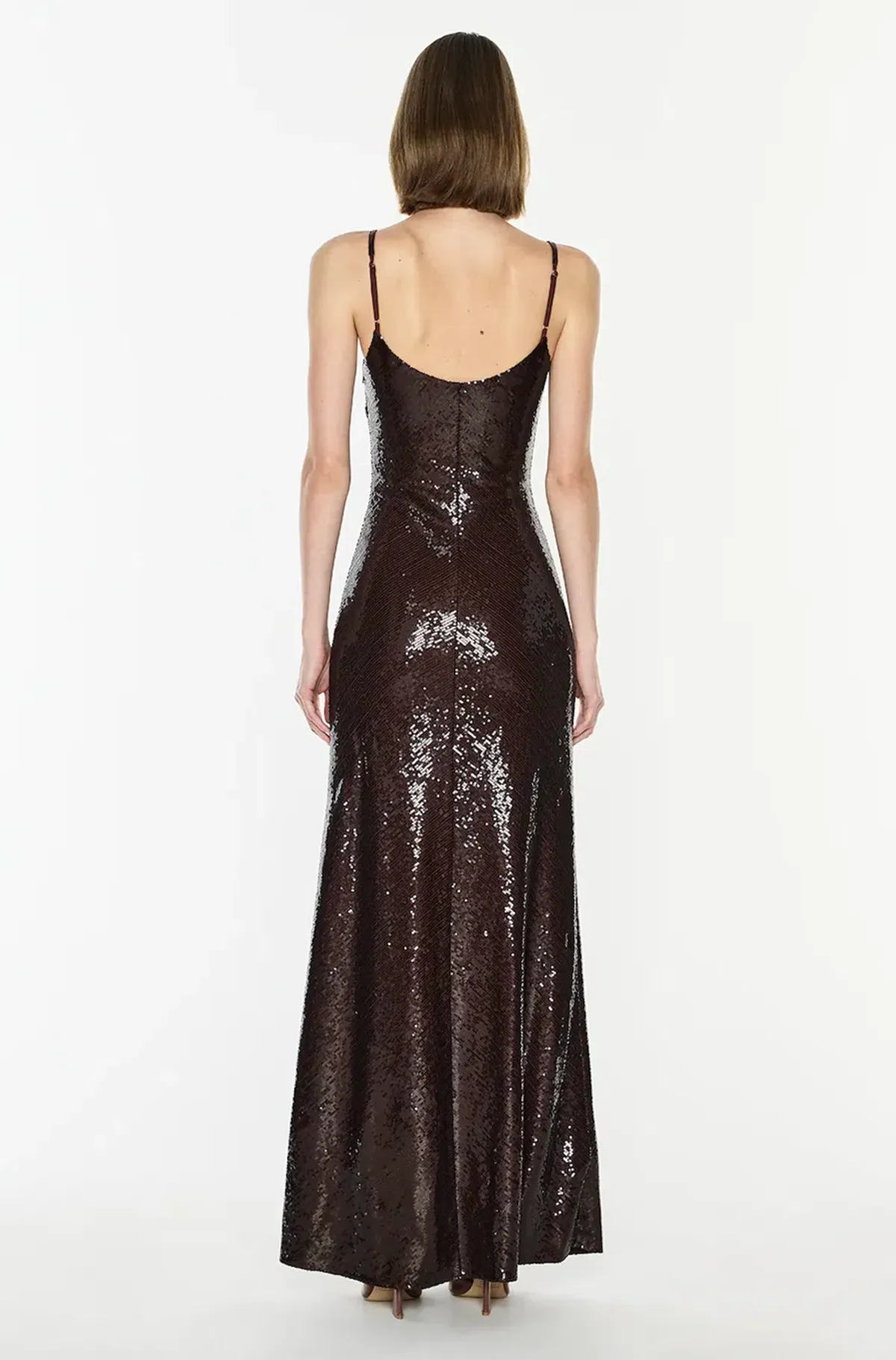 Dream Maker Slip Dress | Espresso - Size 8 - Image 3
