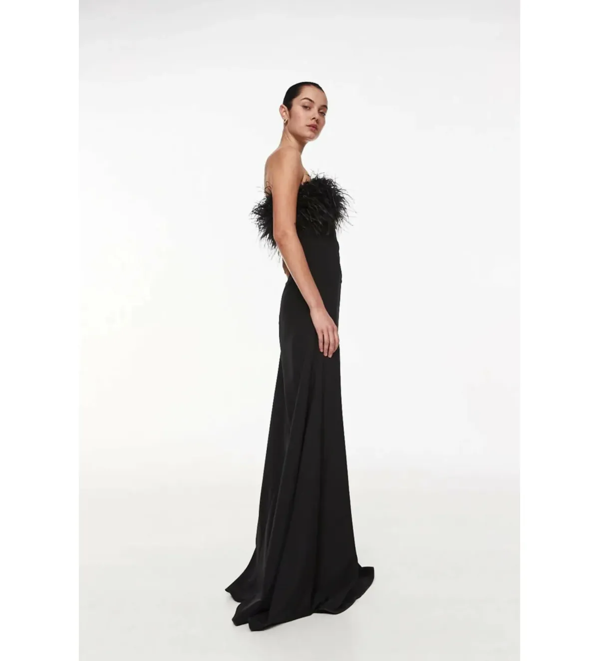 Rachel Gilbert Link Gown in Black Size 1/AU8 - Image 3