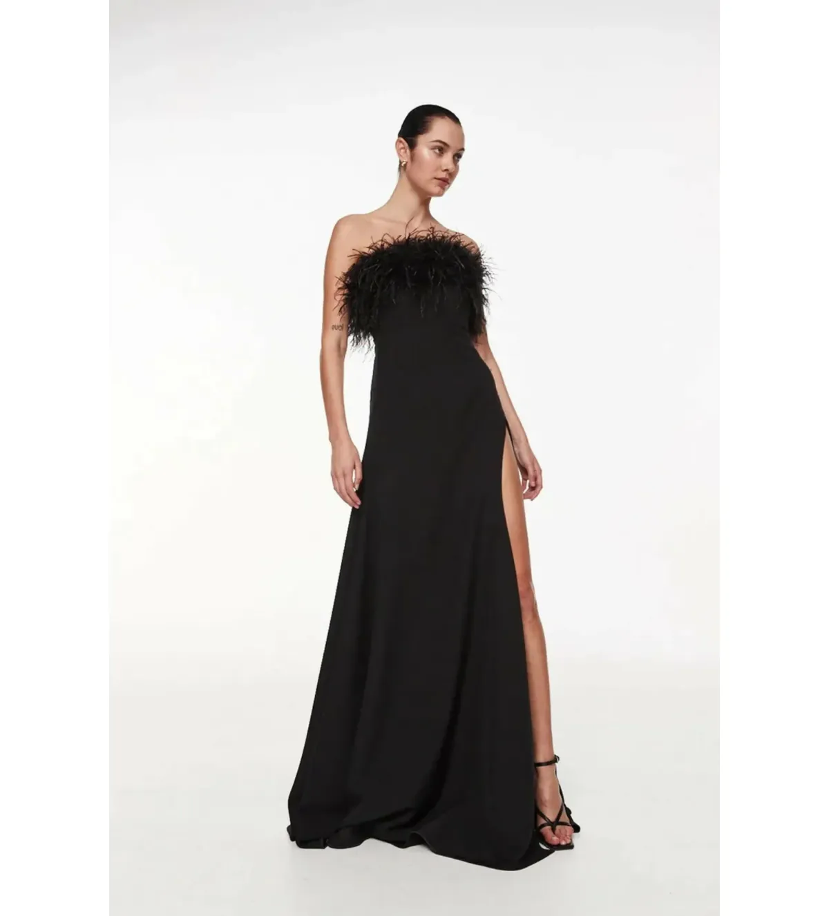 Rachel Gilbert Link Gown in Black Size 1/AU8 - Image 2